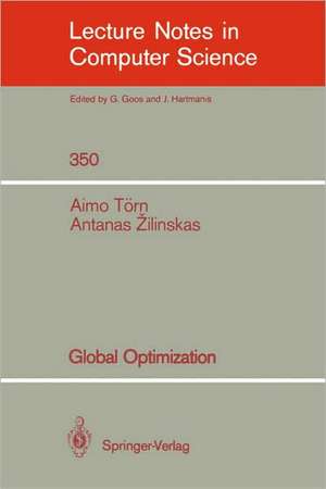 Global Optimization de Aimo Törn