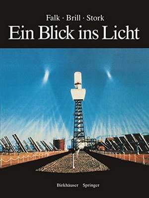 Ein Blick ins Licht: Einblicke in die Natur des Lichts und des Sehens, in Farbe und Fotografie de David S. Falk