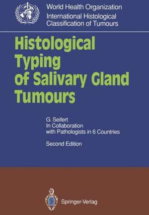 Histological Typing of Salivary Gland Tumours de L.H. Sobin