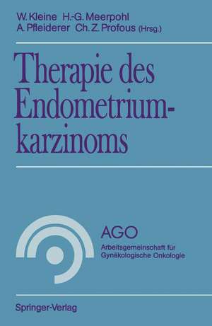 Therapie des Endometriumkarzinoms de Werner Kleine