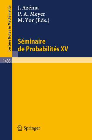 Seminaire de Probabilites XXV de Jacques Azema