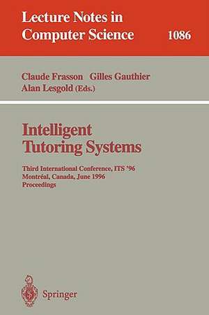 Intelligent Tutoring Systems: Second International Conference, ITS '92, Montreal, Canada, June 10-12, 1992. Proceedings de Claude Frasson