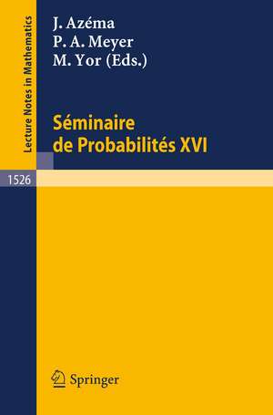 Seminaire de Probabilites XXVI de Jacques Azema