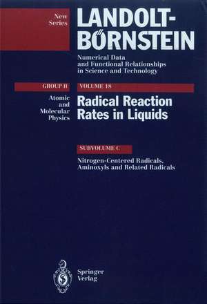 Nitrogen-Centered Radicals, Aminoxyls and Related Radicals de K.U. Ingold