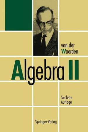 Algebra II de B. L. Van Der Waerden
