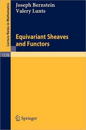 Equivariant Sheaves and Functors de Joseph Bernstein