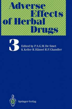 Adverse Effects of Herbal Drugs de G. Abel