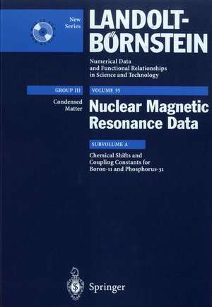 Chemical Shifts and Coupling Constants for Boron-11 and Phosphorus-31 de R.R. Gupta