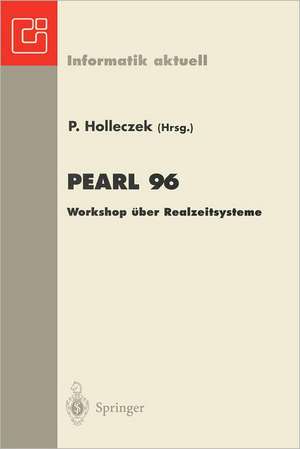 Pearl 96: Workshop über Realzeitsysteme de Peter Holleczek