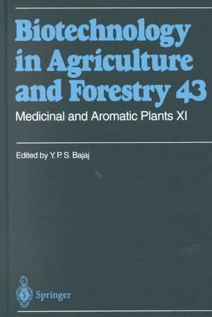 Medicinal and Aromatic Plants XI de Y. P. S. Bajaj