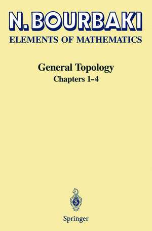 General Topology: Chapters 1–4 de N. Bourbaki