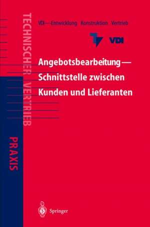 Angebotsbearbeitung - Schnittstelle Zwischen Kunden Und Lieferanten