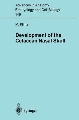 Development of the Cetacean Nasal Skull de Milan Klima