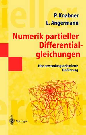 Numerik partieller Differentialgleichungen: Eine anwendungsorientierte Einführung de Peter Knabner