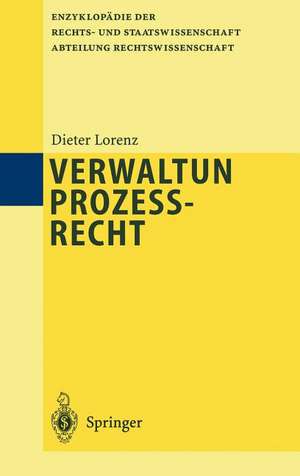 Verwaltungsprozeßrecht de Dieter Lorenz