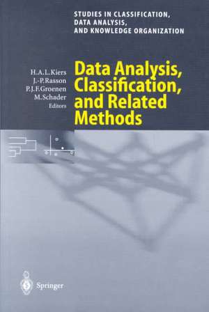 Data Analysis, Classification, and Related Methods de Henk A.L. Kiers