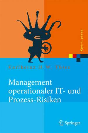 Management operationaler IT- und Prozess-Risiken: Methoden für eine Risikobewältigungsstrategie de Karlheinz H. W. Thies