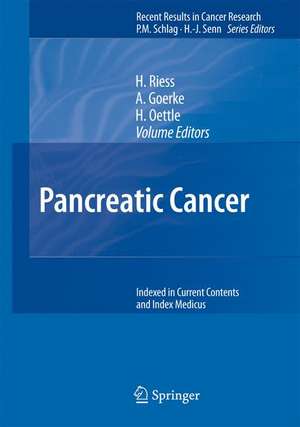 Pancreatic Cancer de H. Riess