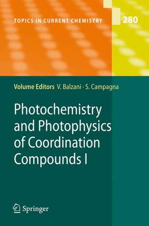 Photochemistry and Photophysics of Coordination Compounds I de Vincenzo Balzani