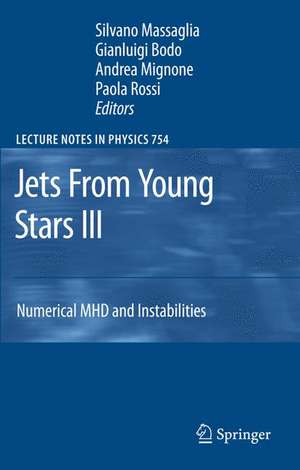 Jets From Young Stars III: Numerical MHD and Instabilities de Silvano Massaglia