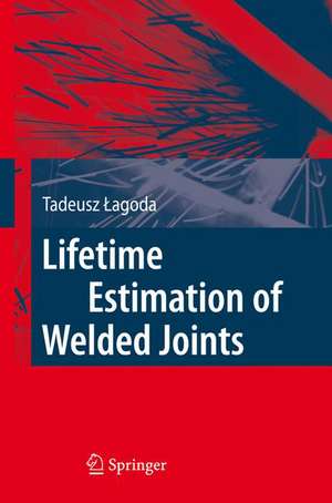 Lifetime Estimation of Welded Joints de Tadeusz Lagoda