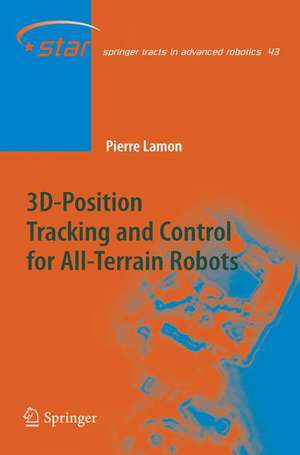 3D-Position Tracking and Control for All-Terrain Robots de Pierre Lamon