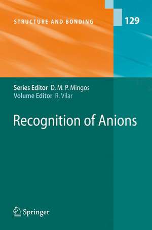 Recognition of Anions de Ramon Vilar