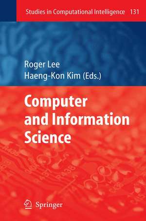 Computer and Information Science de Roger Lee