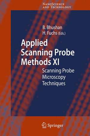 Applied Scanning Probe Methods XI: Scanning Probe Microscopy Techniques de Bharat Bhushan