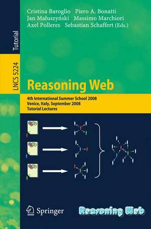 Reasoning Web: 4th International Summer School 2008, Venice Italy, September 7-11, 2008, Tutorial Lectures de Cristina Baroglio