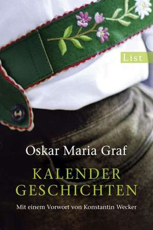 Kalendergeschichten de Oskar Maria Graf