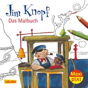 Maxi Pixi 269: VE 5 Jim Knopf Malbuch (5 Exemplare) de Michael Ende