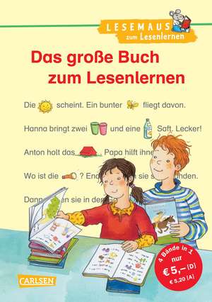 Das große Buch zum Lesenlernen: Lesemaus