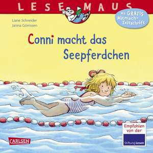 Conni macht das Seepferdchen (Neuausgabe) de Liane Schneider