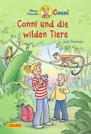 Conni-Erzählbände 23: Conni und die wilden Tiere (farbig illustriert) de Julia Boehme