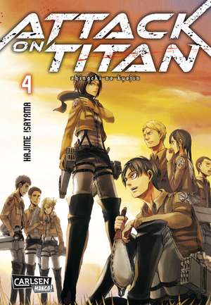 Attack on Titan 04 de Hajime Isayama