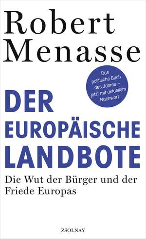 Der Europäische Landbote de Robert Menasse