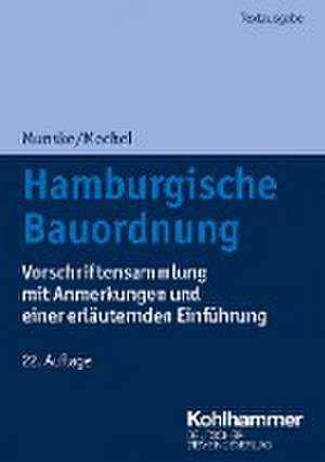 Hamburgische Bauordnung de Michael Munske