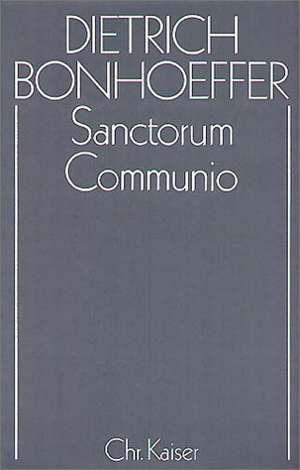 Sanctorum Communio de Joachim Soosten