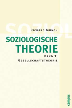 Soziologische Theorie 3 de Richard Münch