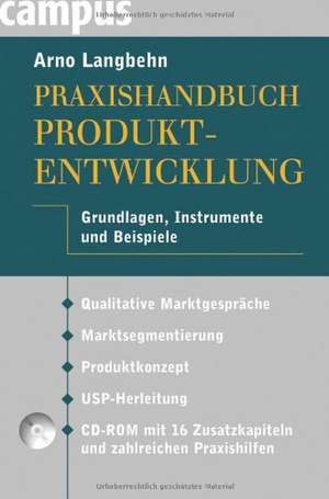 Praxishandbuch Produktentwicklung de Arno Langbehn