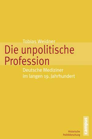 Die unpolitische Profession de Tobias Weidner