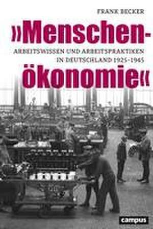 »Menschenökonomie« de Frank Becker