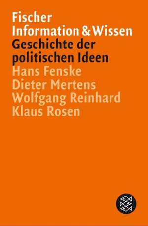 Geschichte der politischen Ideen de Hans Fenske