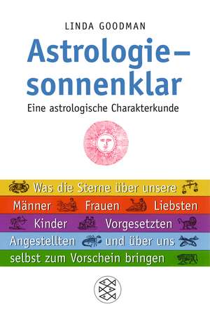 Astrologie - sonnenklar de Linda Goodman