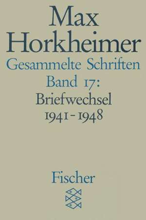 Gesammelte Schriften in 19 Bänden de Max Horkheimer