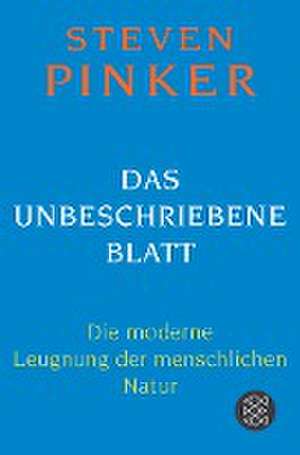 Das unbeschriebene Blatt de Steven Pinker