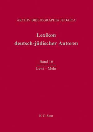 Lewi - Mehr de Archiv Bibliographia Judaica e.V.