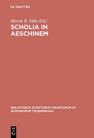 Scholia in Aeschinem de Aeschines