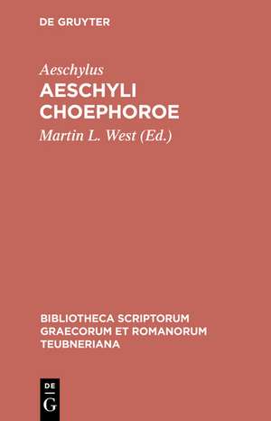 Choephoroe de Aeschylus